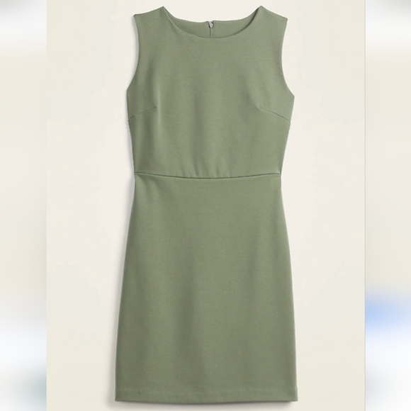 NWOT Old Navy Sleeveless Sheath Ponte Knit Dress in Green XXL - Picture 2 of 2